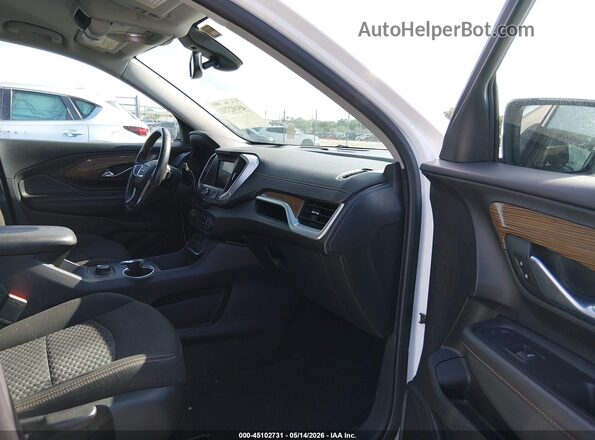 3GKALMEV4LL167836 2020 GMC TERRAIN White Widok wnętrza z przodu