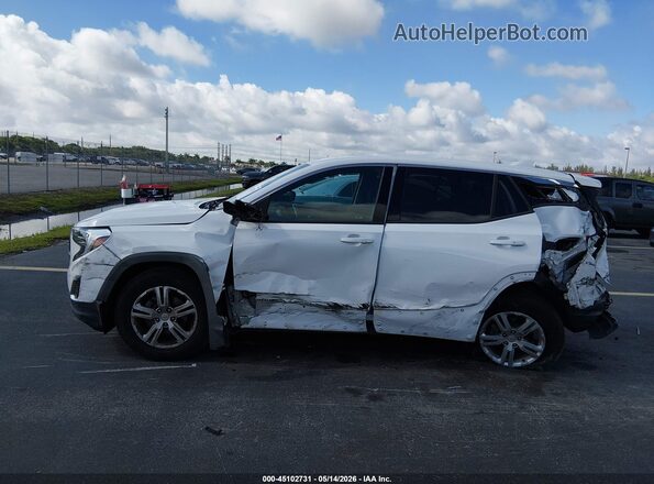 3GKALMEV4LL167836 2020 GMC TERRAIN White Widok wnętrza 360 stopni