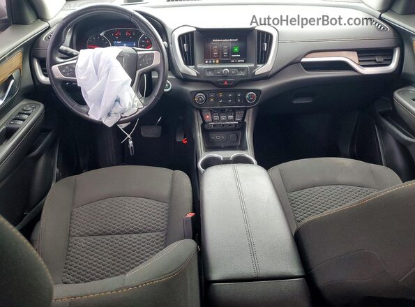 3GKALMEV4LL294618 2020 GMC TERRAIN Gray Вид панелі приладів