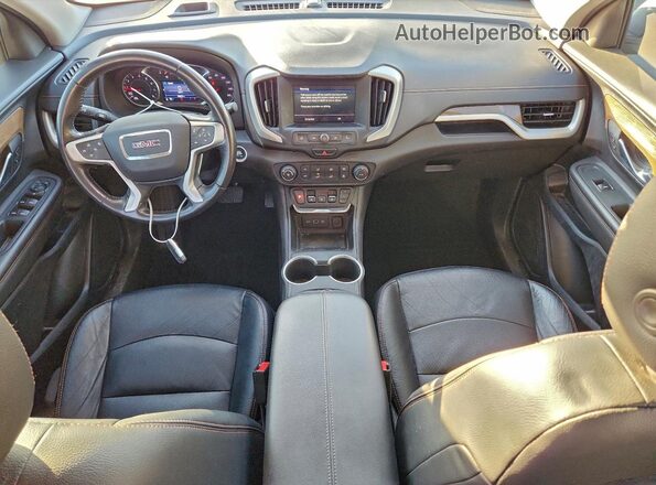 3GKALMEV4ML358545 2021 GMC TERRAIN Серебряный Вид панели приборов