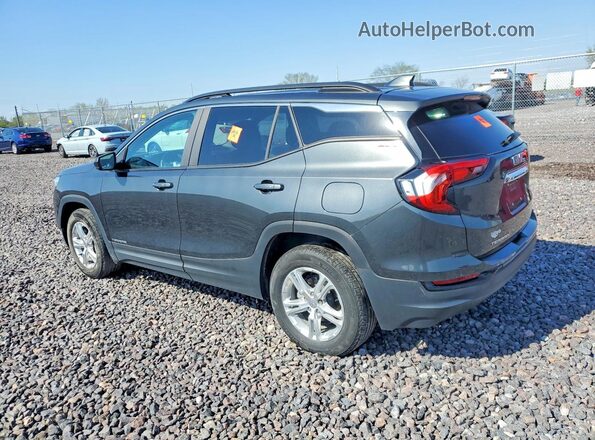 3GKALMEV4ML390735 2021 GMC TERRAIN Угольный Задняя левая четверть
