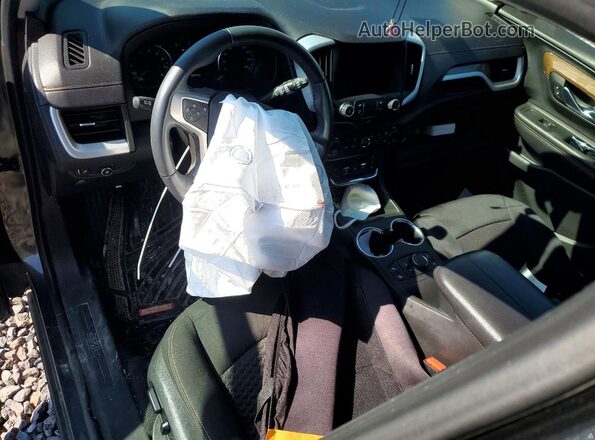 3GKALMEV4ML390735 2021 GMC TERRAIN Угольный Вид панели приборов