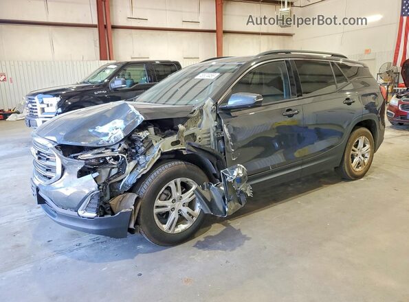 3GKALMEV5KL354615 2019 GMC TERRAIN Серый Передняя левая четверть