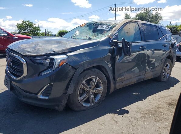 3GKALMEV5LL161768 2020 GMC TERRAIN Charcoal Vista tres cuartos delantera izquierda