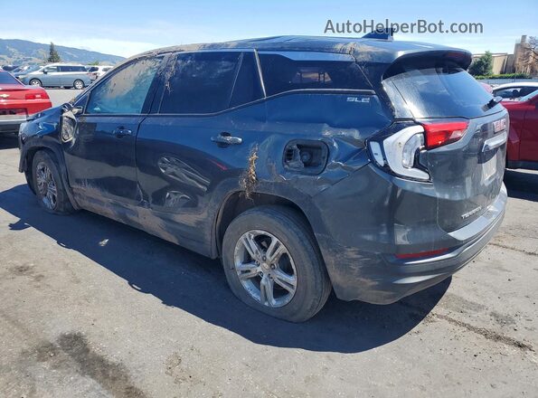 3GKALMEV5LL161768 2020 GMC TERRAIN Charcoal Trasero izquierdo