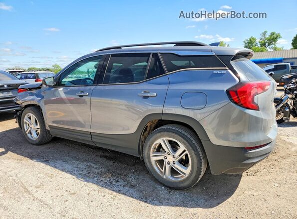 3GKALMEV5LL325469 2020 GMC TERRAIN Серый Задняя левая четверть