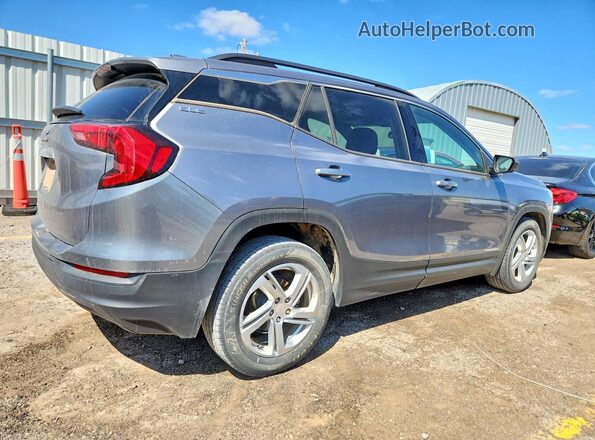 3GKALMEV5LL325469 2020 GMC TERRAIN Серый Задняя правая четверть