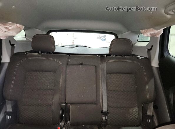 3GKALMEV5LL329294 2020 GMC TERRAIN White უკანა სავარძლების ხედი
