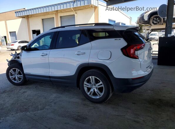 3GKALMEV6KL392709 2019 GMC TERRAIN Белый Задняя левая четверть