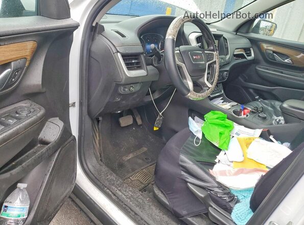 3GKALMEV7KL336584 2019 GMC TERRAIN Белый Вид панели приборов