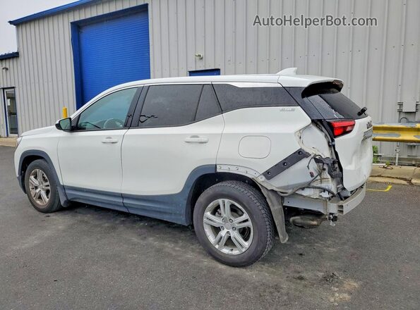 3GKALMEV7KL336584 2019 GMC TERRAIN Белый Задняя левая четверть