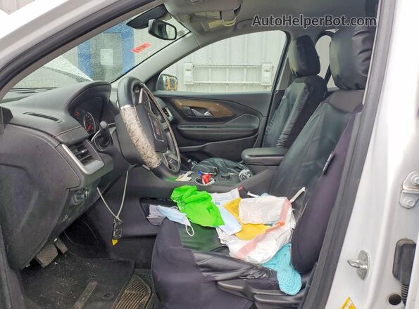 3GKALMEV7KL336584 2019 GMC TERRAIN Белый Вид салона спереди