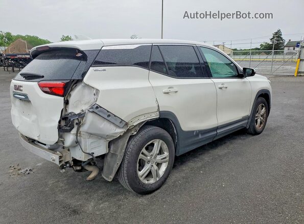 3GKALMEV7KL336584 2019 GMC TERRAIN Белый Задняя правая четверть