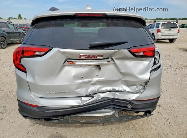 3GKALMEV7LL173064 2020 GMC TERRAIN Silver Вид ззаду
