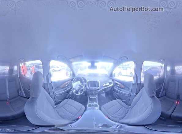 3GKALMEV7LL173064 2020 GMC TERRAIN Silver Панорамний вид салону 360°