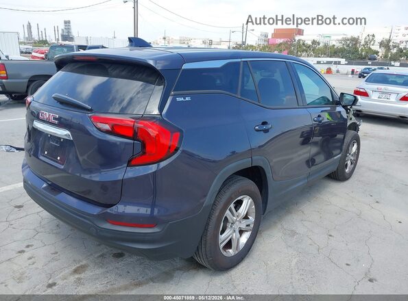 3GKALMEV8KL269297 2019 GMC TERRAIN Dark Blue Задняя правая четверть