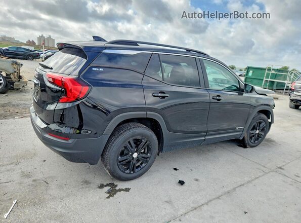 3GKALMEV8ML395307 2021 GMC TERRAIN Черный Задняя правая четверть