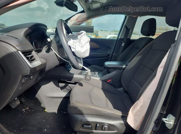 3GKALMEV8ML395307 2021 GMC TERRAIN Черный Вид салона спереди
