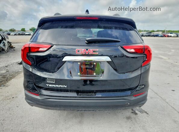 3GKALMEV8ML395307 2021 GMC TERRAIN Черный Вид сзади
