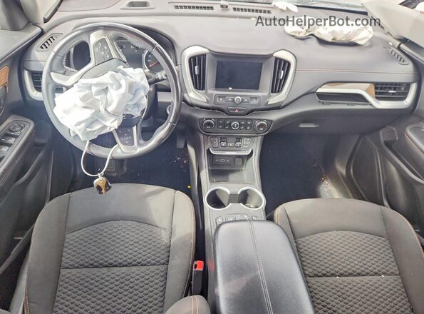 3GKALMEV8ML395307 2021 GMC TERRAIN Черный Вид панели приборов