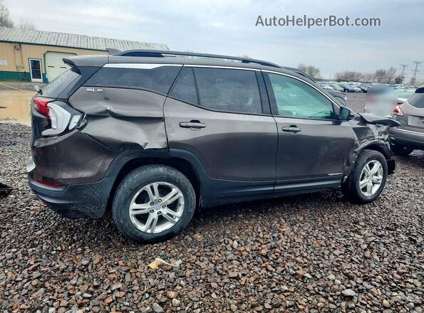 3GKALMEV9KL184453 2019 GMC TERRAIN Gray Tył prawy