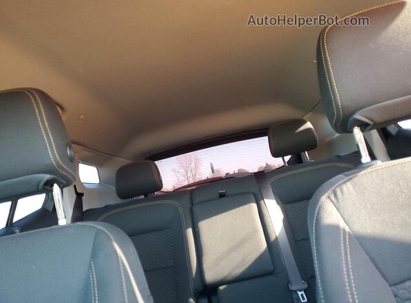 3GKALMEV9LL196166 2020 GMC TERRAIN Black Հետևի նստատեղերի տեսք
