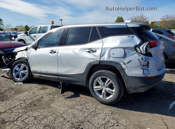 3GKALMEV9LL315284 2020 GMC TERRAIN Серебряный Задняя левая четверть