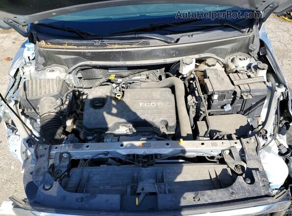 3GKALMEV9LL315284 2020 GMC TERRAIN Серебряный Вид подкапотного пространства
