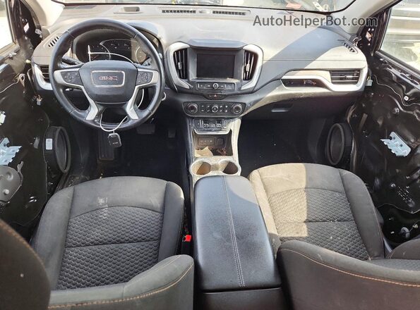 3GKALMEVXLL117989 2020 GMC TERRAIN Black Вид панелі приладів
