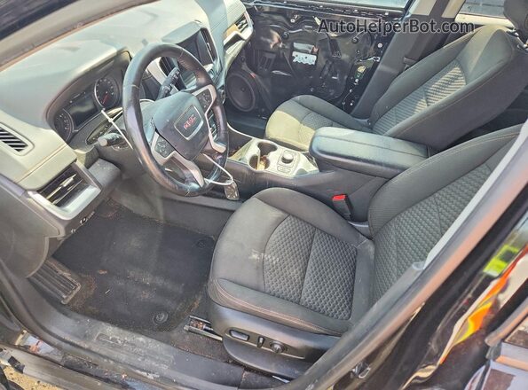 3GKALMEVXLL117989 2020 GMC TERRAIN Black Вид салону спереду