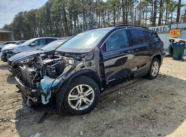 3GKALMEVXLL117989 2020 GMC TERRAIN Black Передня ліва чверть