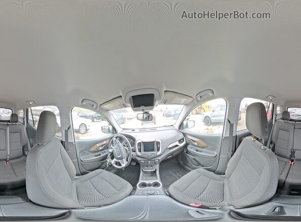 3GKALMEVXLL121072 2020 GMC TERRAIN Silver Панорамний вид салону 360°