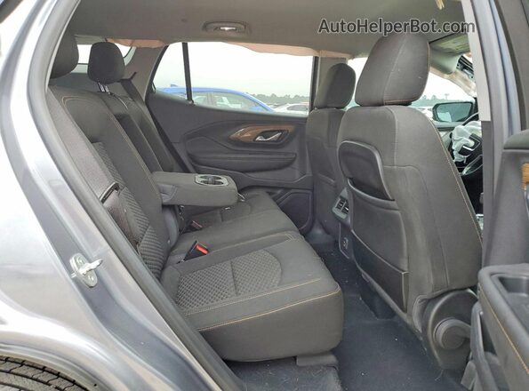 3GKALMEVXML350367 2021 GMC TERRAIN Серый Вид задней части салона
