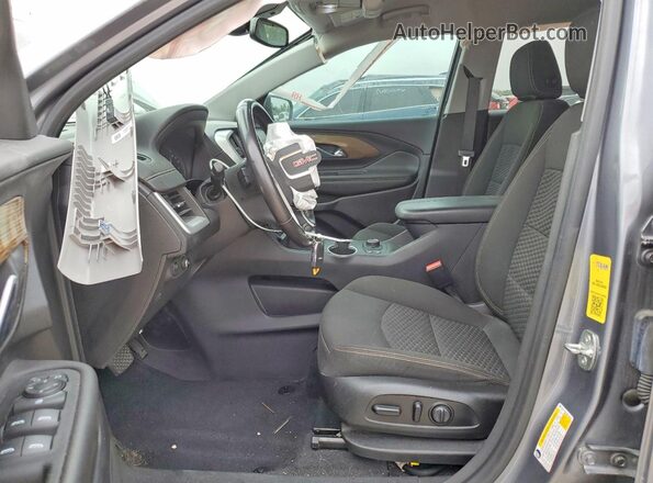 3GKALMEVXML350367 2021 GMC TERRAIN Серый Вид салона спереди