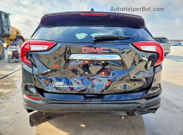 3GKALMEVXNL120300 2022 GMC TERRAIN Черный Вид сзади