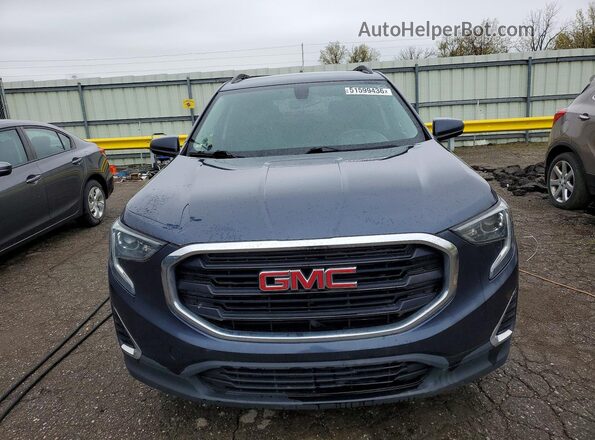 3GKALMEX2JL126913 2018 GMC TERRAIN Синий Вид спереди