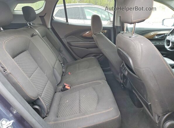 3GKALMEX2JL126913 2018 GMC TERRAIN Синий Вид задней части салона