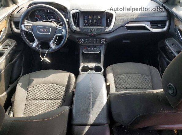 3GKALMEX5JL180240 2018 GMC TERRAIN White Вид панелі приладів