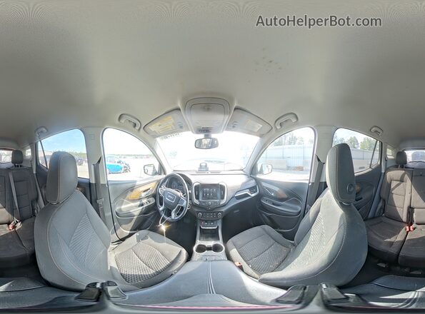 3GKALMEX5JL180240 2018 GMC TERRAIN White Вид наклейки з VIN-кодом