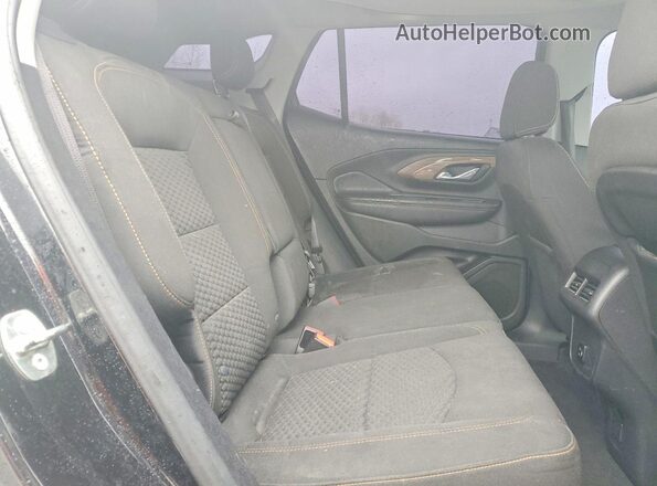 3GKALNEU2JL156943 2018 GMC TERRAIN Black Widok wnętrza z tyłu