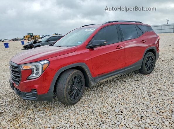3GKALPEG5PL138001 2023 GMC TERRAIN Красный Передняя левая четверть