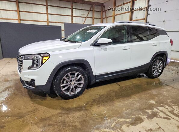 3GKALPEG9PL166061 2023 GMC TERRAIN Белый Передняя левая четверть