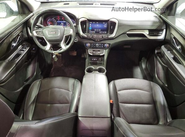 3GKALPEG9PL166061 2023 GMC TERRAIN Белый Вид панели приборов