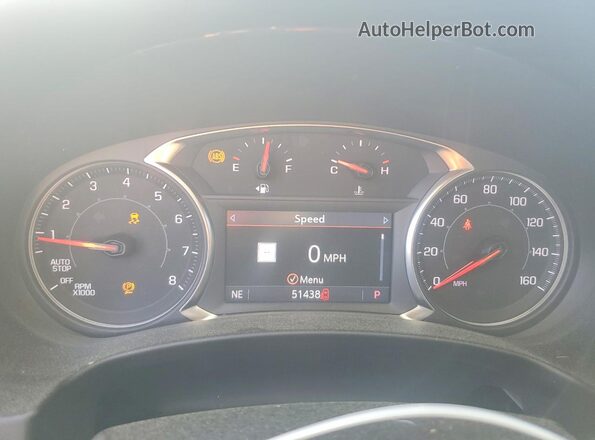 3GKALPEG9RL110625 2024 GMC TERRAIN White Widok zestawu wskaźników
