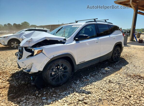 3GKALPEV0ML347088 2021 GMC TERRAIN Белый Передняя левая четверть