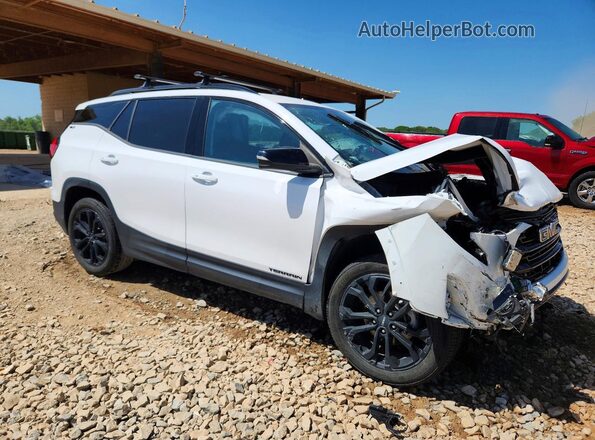 3GKALPEV0ML347088 2021 GMC TERRAIN Белый Передняя правая четверть