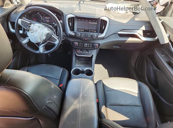 3GKALPEV0ML347088 2021 GMC TERRAIN Белый Вид панели приборов