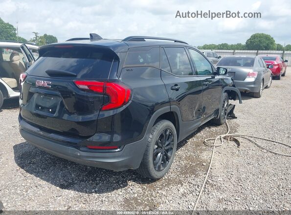 3GKALPEV1ML377636 2021 GMC TERRAIN Black Tył prawy