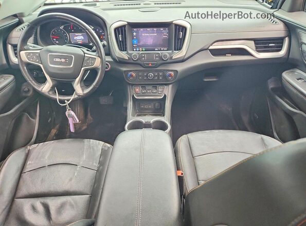 3GKALPEV1ML391309 2021 GMC TERRAIN Угольный Вид панели приборов