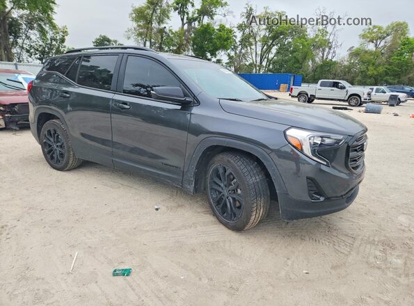 3GKALPEV1ML391309 2021 GMC TERRAIN Угольный Передняя правая четверть
